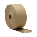 General Supply Gummed Kraft Sealing Tape, 3" Core, 3" x 600 ft, Brown, 10/Carton (UNV2800) Case of 10