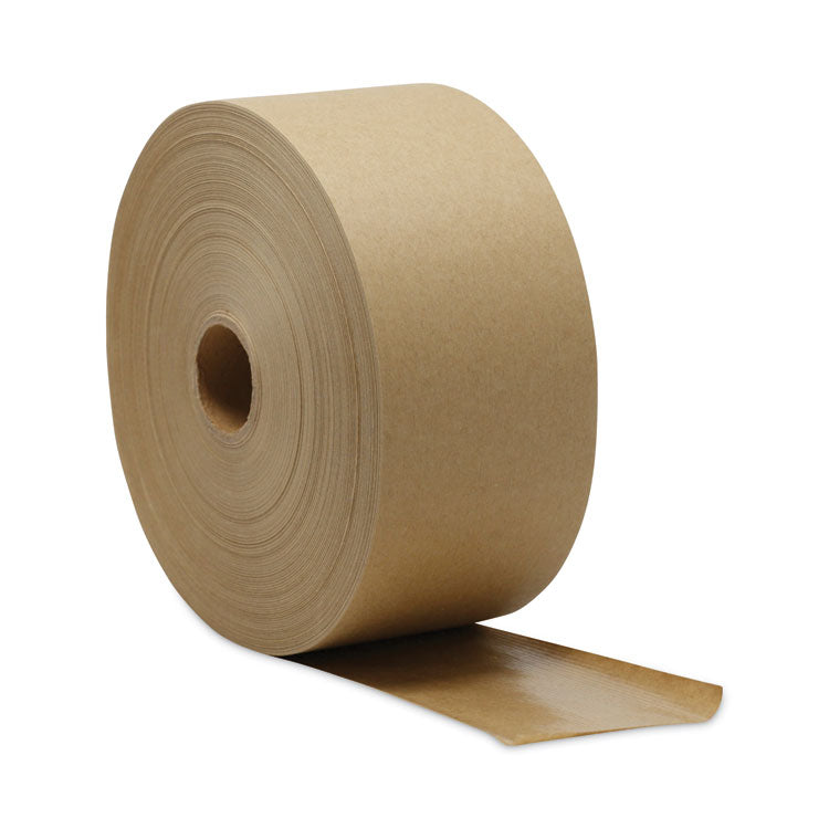 General Supply Gummed Kraft Sealing Tape, 3" Core, 3" x 600 ft, Brown, 10/Carton (UNV2800) Case of 10