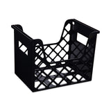 Universal® Recycled Extra Capacity Desktop File Holder, Letter Size, 8.5" Long, Black (UNV08123) Each