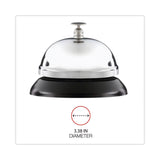 Universal® Call Bell, 3.38" Diameter, Brushed Nickel (UNV10000) Each