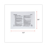 Universal® Shredder Lubricant Sheets, 5.5 x 2.8, 24 Sheets/Pack (UNV38026) Pack of 24