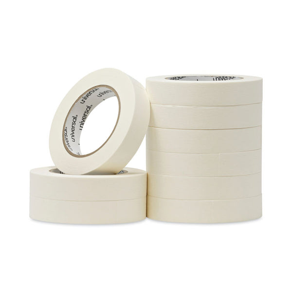 Universal® General-Purpose Masking Tape, 3" Core, 24 mm x 54.8 m, Beige, 36/Carton (UNV51301CT)