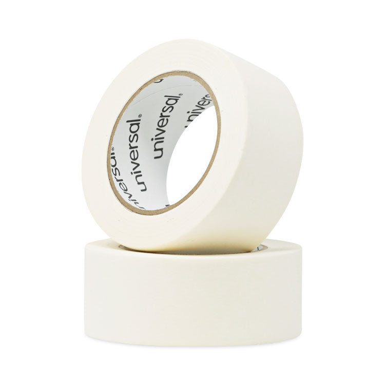 Universal® General-Purpose Masking Tape, 3" Core, 48 mm x 54.8 m, Beige, 2/Pack (UNV51302) Pack of 2 Rolls