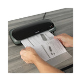 Universal® Deluxe Desktop Laminator, Two Rollers, 9" Max Document Width, 5 mil Max Document Thickness (UNV84600)