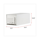 Universal® Heavy-Duty Storage Drawers, Letter Files, 14" x 25.5" x 11.5", White, 6/Carton (UNV85300) Carton of 6