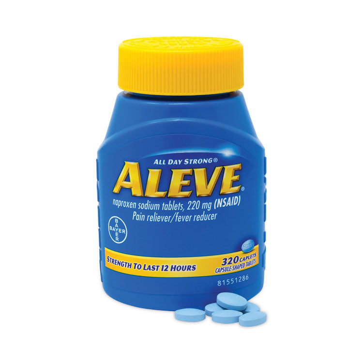 Aleve® Pain Reliever Tablets 220 mg, 320/Bottle, Ships in 1-3 Business Days (GRR22000849)