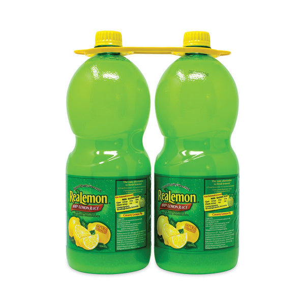 ReaLemon® 100% Lemon Juice from Concentrate, 48 oz Bottle, 2/Carton, Ships in 1-3 Business Days (GRR22000913)