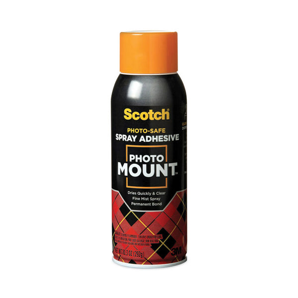 Scotch® Photo Mount Spray Adhesive, 10.25 oz, Dries Clear (MMM6094)