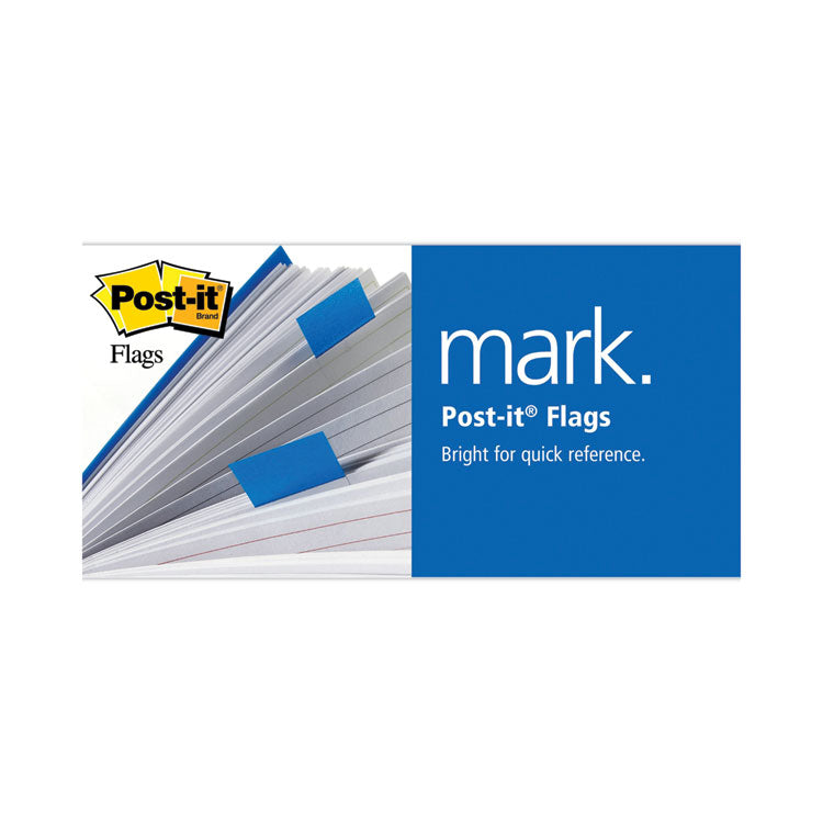 Post-it® Flags Highlighting Page Flags, 4 Bright Colors, 0.5 x 1.75, 35/Color, 4 Dispensers/Pack (MMM6834ABX) 4 Dispenser Packs