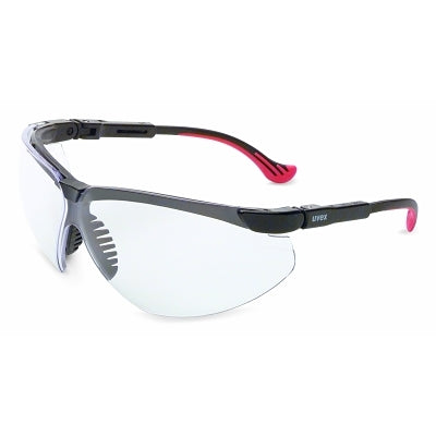 Honeywell Genesis XC Eyewear, Clear Lens, HydroShield Anti-Fog, Black Frame (763-S3300HS) Pack of 10
