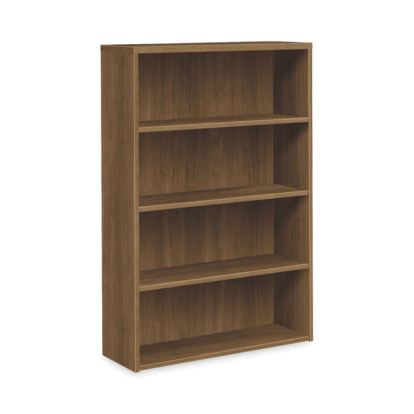 HON® 10500 Series Laminate Bookcase, Four-Shelf, 36w x 13.13d x 57.13h, Pinnacle (HON105534PINC)