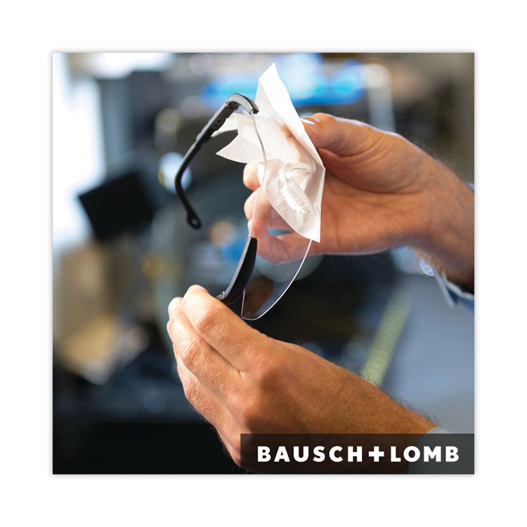 Bausch & Lomb Sight Savers Premoistened Lens Cleaning Tissues, 8 x 5, 100/Box, 10 Box/Carton (BAL8574GMCT)