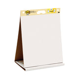 Post-it® Easel Pads Super Sticky Pad Plus Tabletop Easel Pad with Self-Stick Sheets and Dry Erase Board, Unruled, 20 x 23, White, 20 Sheets (MMM563DE) Each