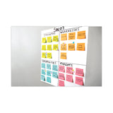 Post-it® Easel Pads Super Sticky Self-Stick Wall Pad, Unruled, 20 x 23, White, 20 Sheets/Pad, 2 Pads/Pack, 2 Packs/Carton (MMM566)