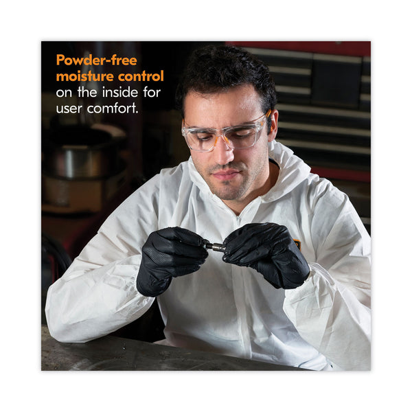 KleenGuard™ G10 Kraken Grip Nitrile Gloves, Powder-Free, X-Large, 6 mil Thick, 9.5" Long, Black, 90/Box, 10 Boxes/Carton (ANS49278) Case of 900