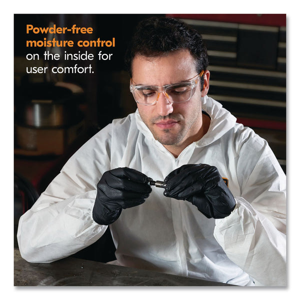 KleenGuard™ G10 Kraken Grip Nitrile Gloves, Small, 6 mil Thick, 9.5" Long, Black, 100/Box, 10 Boxes/Carton (ANS49275) Case of 1000