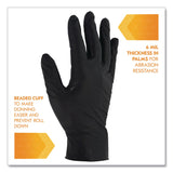 KleenGuard™ G10 Kraken Grip Nitrile Gloves, Small, 6 mil Thick, 9.5" Long, Black, 100/Box, 10 Boxes/Carton (ANS49275) Case of 1000