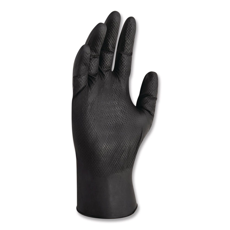 KleenGuard™ G10 Kraken Grip Nitrile Gloves, Small, 6 mil Thick, 9.5" Long, Black, 100/Box, 10 Boxes/Carton (ANS49275) Case of 1000