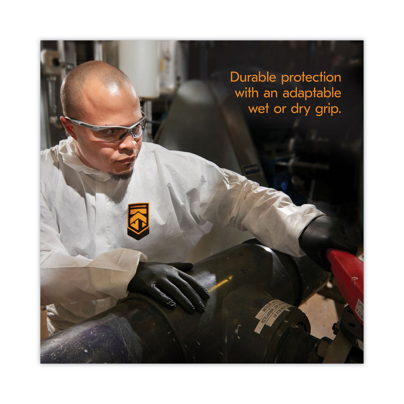 KleenGuard™ G10 Kraken Grip Nitrile Gloves, Powder-Free, X-Large, 6 mil Thick, 9.5" Long, Black, 90/Box, 10 Boxes/Carton (ANS49278) Case of 900