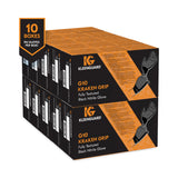 KleenGuard™ G10 Kraken Grip Nitrile Gloves, Powder-Free, X-Large, 6 mil Thick, 9.5" Long, Black, 90/Box, 10 Boxes/Carton (ANS49278) Case of 900