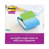 Post-it® Dispenser Notes Super Sticky Pop-up 3 x 3 Note Refill, 3" x 3", Playful Primaries Collection Colors, 90 Sheets/Pad, 6 Pads/Pack (MMMR3306SSAN) Pack of 6