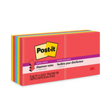 Post-it® Dispenser Notes Super Sticky Pop-up 3 x 3 Note Refill, 3" x 3", Playful Primaries Collection Colors, 90 Sheets/Pad, 10 Pads/Pack (MMMR33010SSAN) Pack of 10