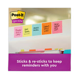 Post-it® Dispenser Notes Super Sticky Pop-up 3 x 3 Note Refill Cabinet Pack, 3" x 3", Supernova Neons Collection Colors, 100 Sheets/Pad, 18 Pads/Pack (MMMR33018SSMIAC)