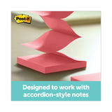 Post-it® Pop-up Notes Super Sticky Wrap Dispenser, For 3 x 3 Pads, Black/Clear, Includes 45-Sheet Color Varies Pop-up Super Sticky Pad (MMMWD330BK) Each