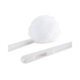 Boardwalk® Deluxe Bowl Mop, 12" Handle, 2" Mop Head, White, 25/Carton (BWK00160)