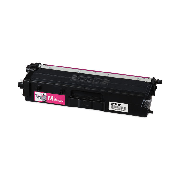 Brother TN436M Super High-Yield Toner, 6,500 Page-Yield, Magenta (BRTTN436M)