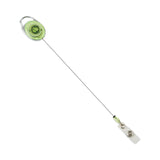 Advantus Carabiner-Style Retractable ID Card Reel, 30" Extension, Assorted Neon Colors, 20/Pack (AVT91119) Pack of 20
