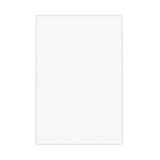 Universal® Loose White Memo Sheets, 4 x 6, Unruled, Plain White, 500/Pack (UNV46500)