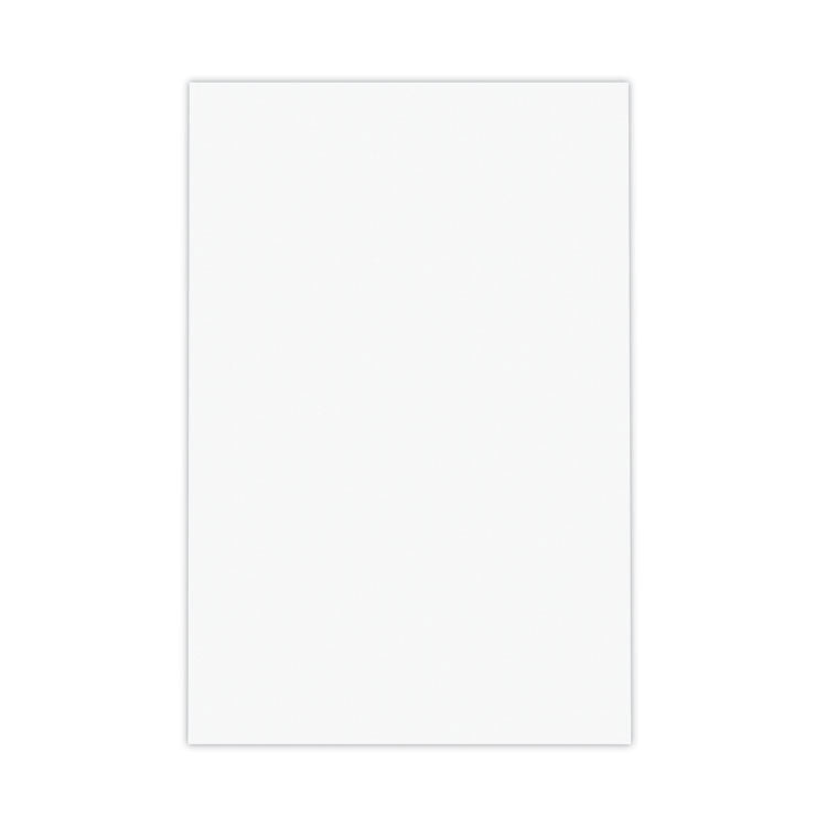 Universal® Loose White Memo Sheets, 4 x 6, Unruled, Plain White, 500/Pack (UNV46500)