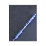 Paper Mate® Profile Gel Pen, Retractable, Bold 1 mm, Blue Ink, Translucent Blue Barrel, Dozen (PAP2102161)
