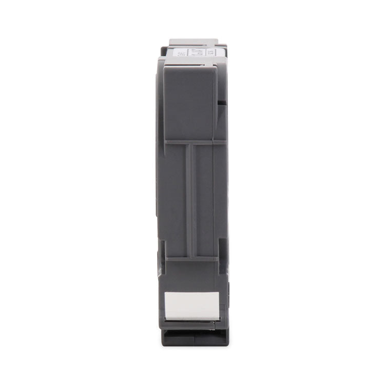 Brother P-Touch® TZe Extra-Strength Adhesive Laminated Labeling Tape, 0.47" x 26.2 ft, Black on Clear (BRTTZES131) Each