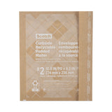 Scotch™ Curbside Recyclable Padded Mailer, #2, Bubble Cushion, Self-Adhesive Closure, 11.25 x 12, Natural Kraft, 100/Carton (MMMCR21)
