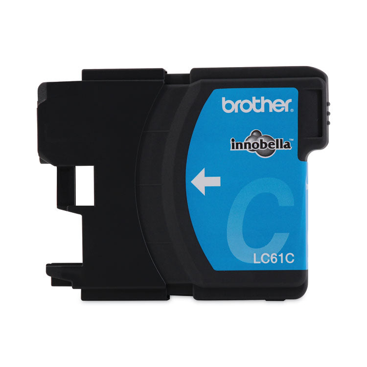 Brother LC61C Innobella Ink, 325 Page-Yield, Cyan (BRTLC61C) Each