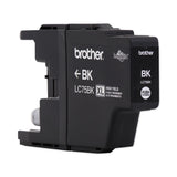 Brother LC75BK Innobella High-Yield Ink, 600 Page-Yield, Black (BRTLC75BK)