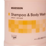 McKesson Shampoo and Body Wash 1 gal. Jug Apricot Scent (877030_EA) 1/EA
