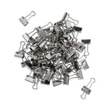 U Brands Binder Clips, Small, Silver, 72/Pack (UBR3602U0624) Pack of 72