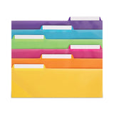 Smead™ Three-Ring Binder Poly Index Dividers with Pocket, 9.75 x 11.25, Assorted Colors, 30/Box (SMD89421)