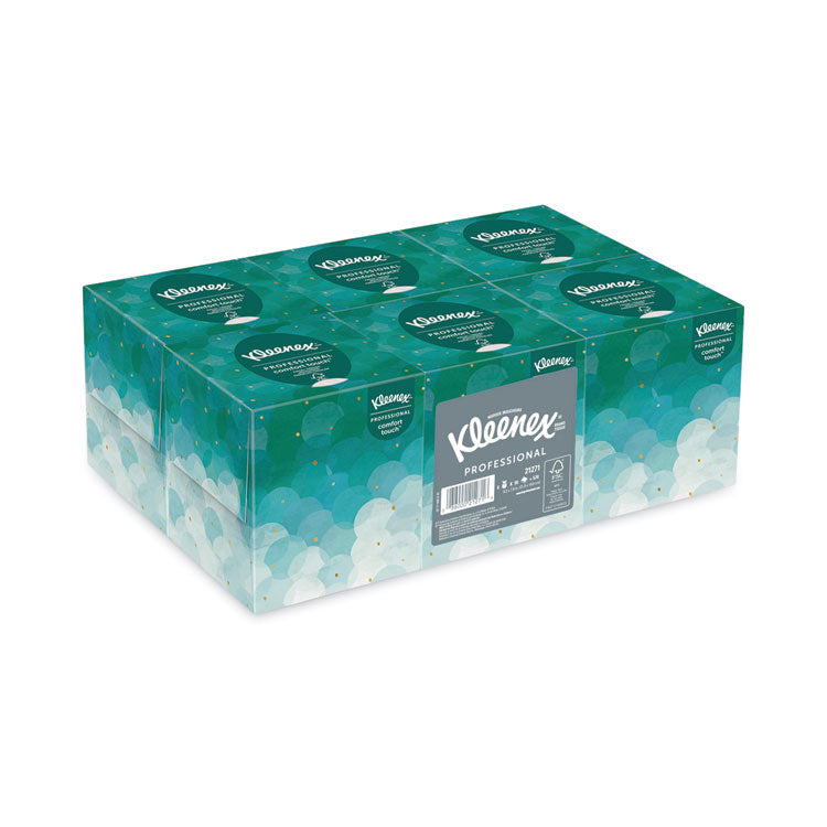 Kleenex® Boutique White Facial Tissue for Business, Pop-Up Box, 2-Ply, 95 Sheets/Box, 6 Boxes/Pack (KCC21271)