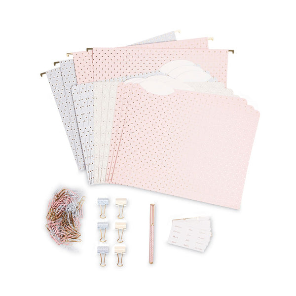 U Brands Delicate Details Filing Kit, 145 Pieces (UBR4866U0106)