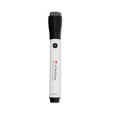 U Brands U-Defense Antimicrobial Dry-Erase Markers, Broad Chisel Tip, Black, 12/Pack (UBR3284U0012) Pack of 12