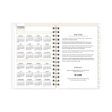 Blue Sky® Day Designer Navy Stripe Daily/Monthly Planner, Horizontal Stripe Artwork, 8 x 5, Navy/White Cover, 12-Month (Jan-Dec): 2026 (BLS103623) Each