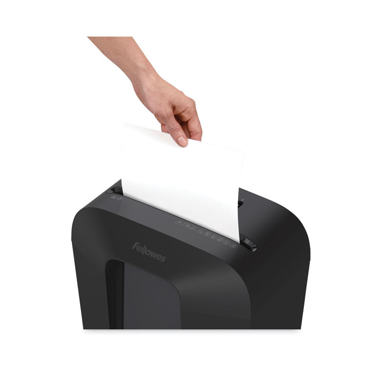 Fellowes® Powershred LX70 Cross-Cut Shredder, 11 Manual Sheet Capacity (FEL4402901)