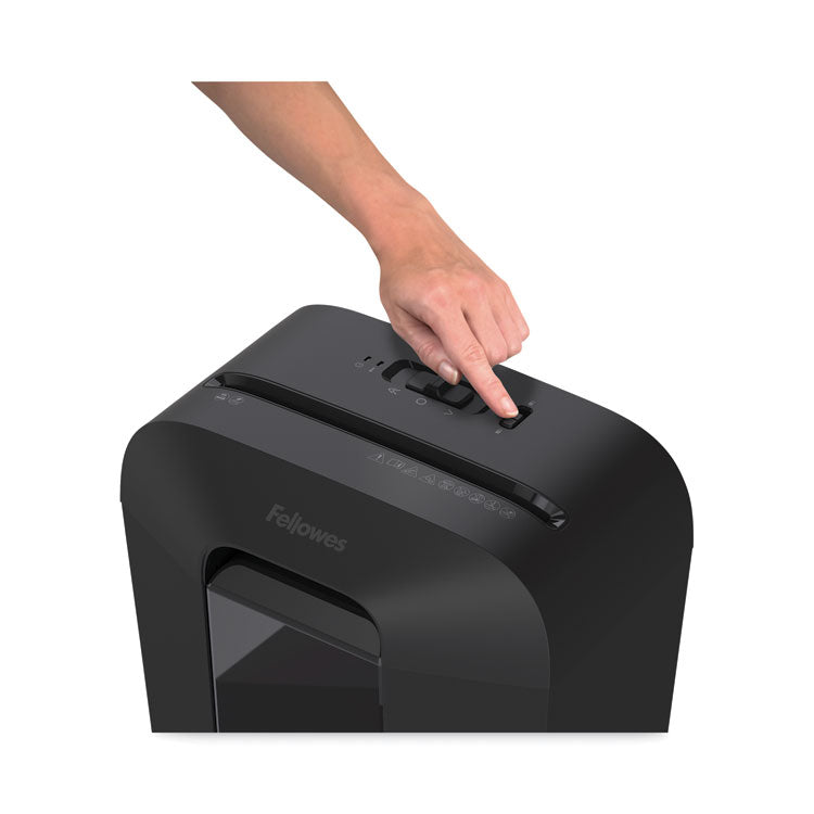 Fellowes® Powershred LX70 Cross-Cut Shredder, 11 Manual Sheet Capacity (FEL4402901)