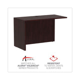 Alera® Alera Valencia Series Reversible Return/Bridge Shell, 47.25w x 23.63d x 29.5h, Mahogany (ALEVA354824MY)