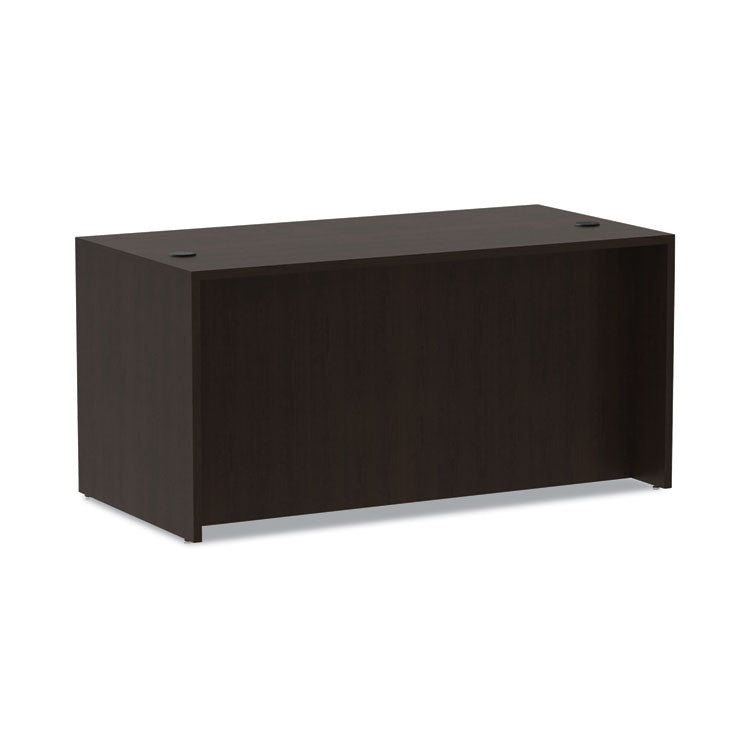 Alera® Alera Valencia Series Straight Front Desk Shell, 59.13" x 29.5" x 29.63", Espresso (ALEVA216030ES)