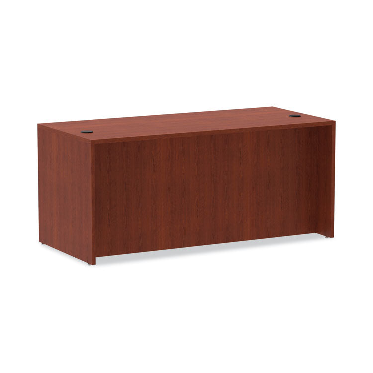 Alera® Alera Valencia Series Straight Front Desk Shell, 65" x 29.5" x 29.63", Medium Cherry (ALEVA216630MC)